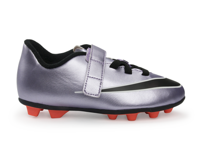 Nike Kids Mercurial Vortex II V FG-R Urban Lilac/Bright Mango/Black
