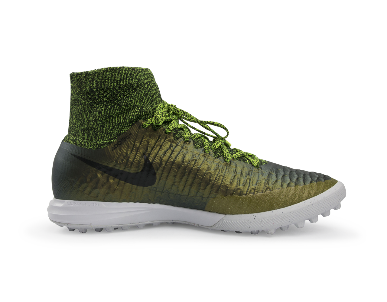 Nike Men's MagistaX Proximo Turf Soccer Shoes Dark Citron/Black/Volt