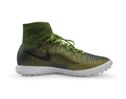 Nike Men's MagistaX Proximo Turf Soccer Shoes Dark Citron/Black/Volt