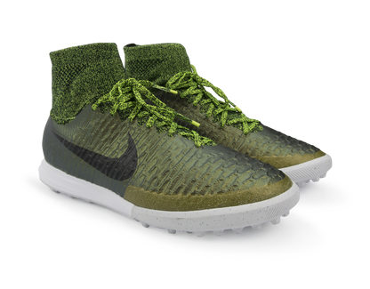 Nike Men's MagistaX Proximo Turf Soccer Shoes Dark Citron/Black/Volt