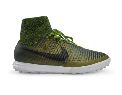 Nike Men's MagistaX Proximo Turf Soccer Shoes Dark Citron/Black/Volt