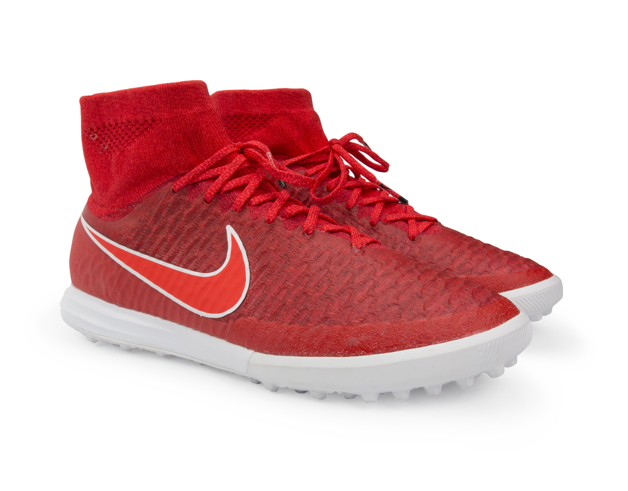 Nike Men's MagistaX Proximo Turf Soccer Shoes Challenge Red/Bright Crimson/White