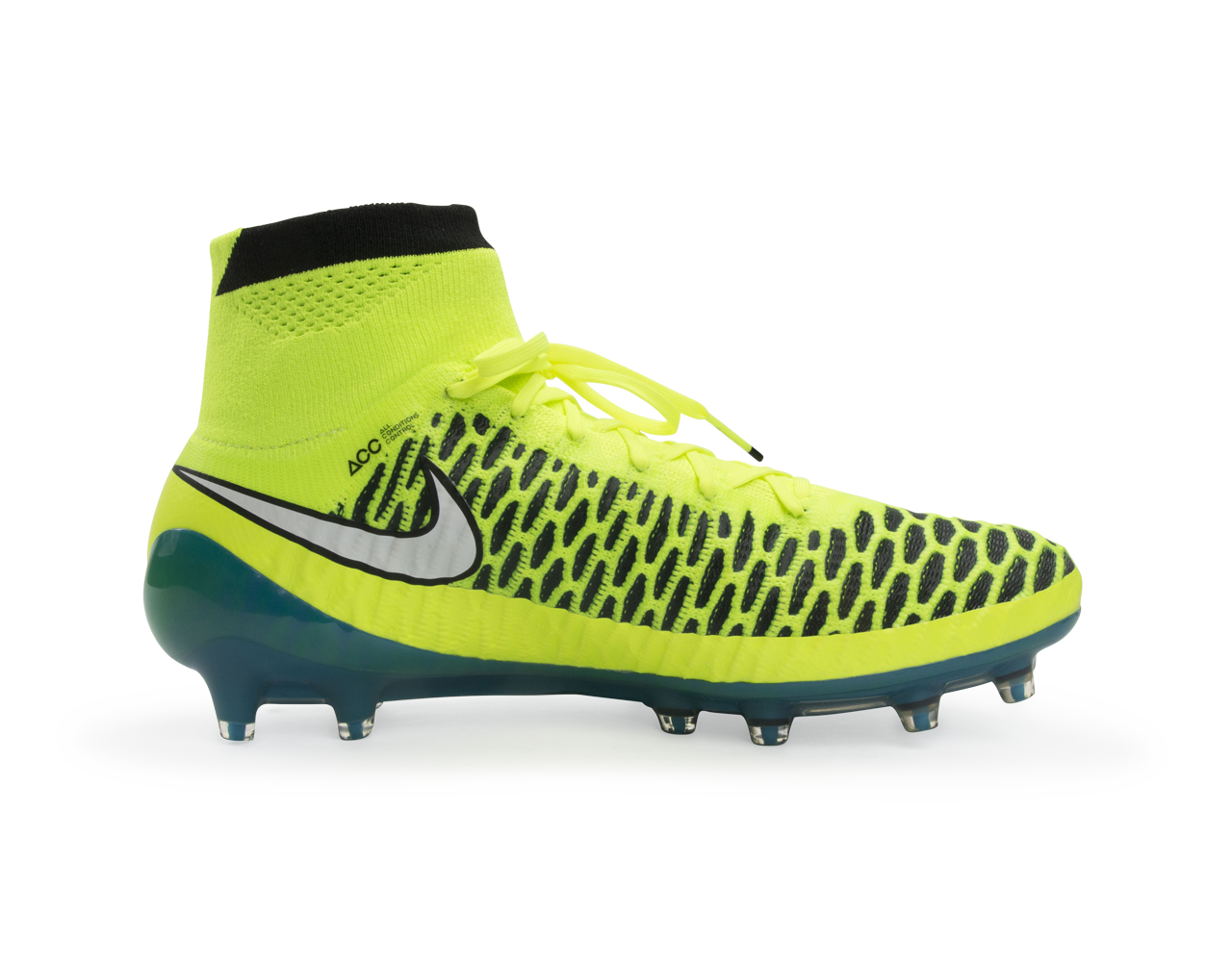 Nike Women's Magista Obra FG Blue Lagoon/Volt/Black