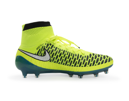 Nike Women's Magista Obra FG Blue Lagoon/Volt/Black