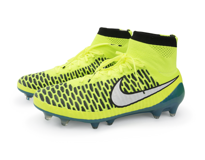 Nike Women's Magista Obra FG Blue Lagoon/Volt/Black