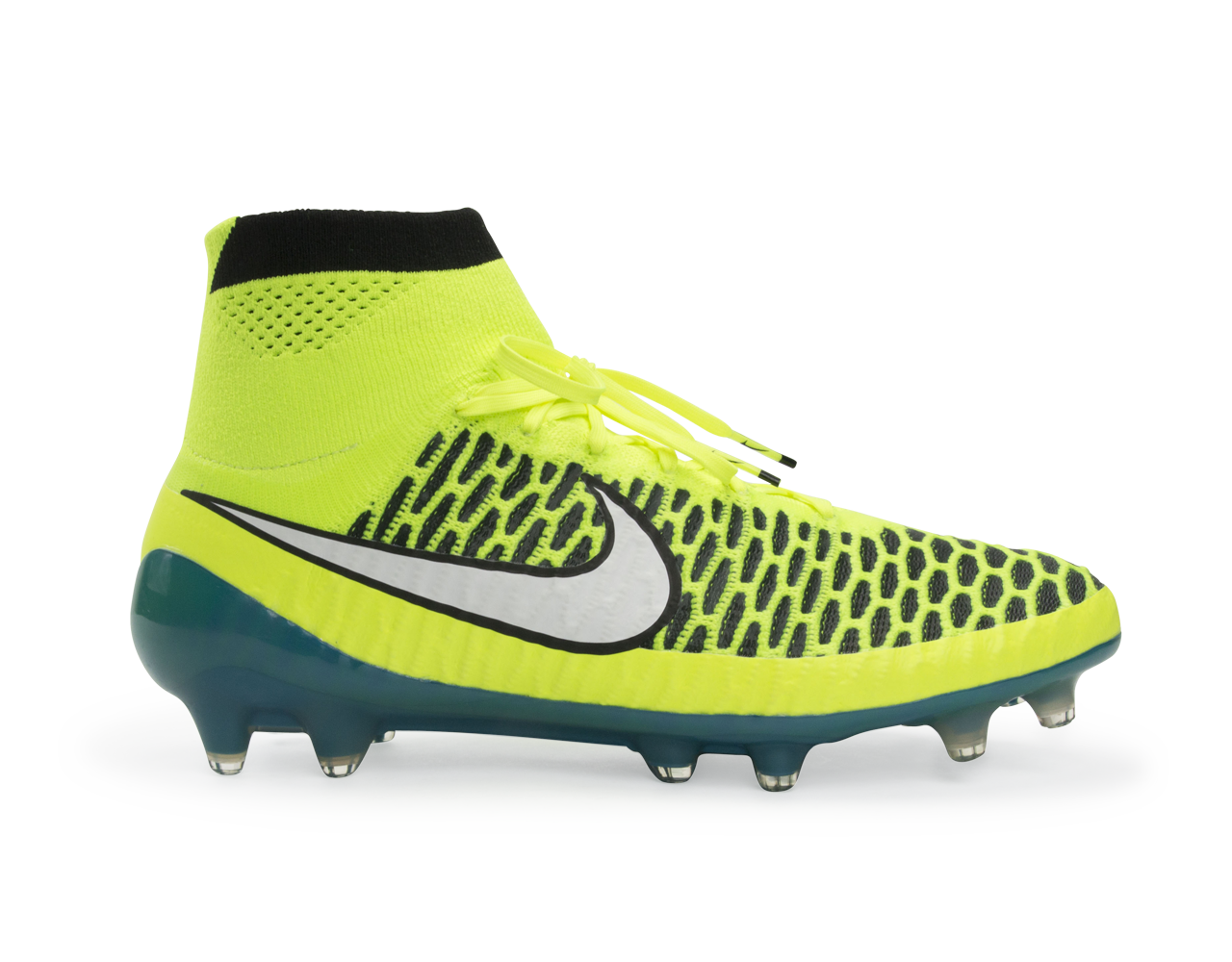 Nike Women's Magista Obra FG Blue Lagoon/Volt/Black