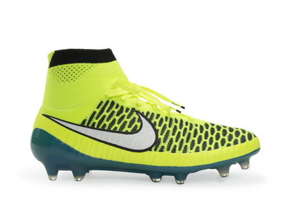Nike Women's Magista Obra FG Blue Lagoon/Volt/Black