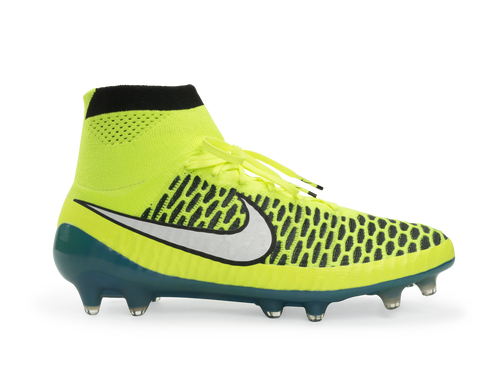 Nike Women's Magista Obra FG Blue Lagoon/Volt/Black