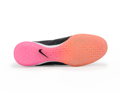 Nike Men's MercurialX Proximo Indoor Soccer Shoes Black/Black/Pink Blast