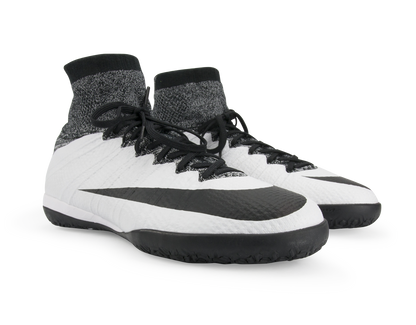 Nike Men's MercurialX Proximo Indoor Soccer Shoes White/Black