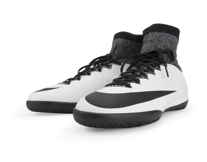 Nike Men's MercurialX Proximo Indoor Soccer Shoes White/Black