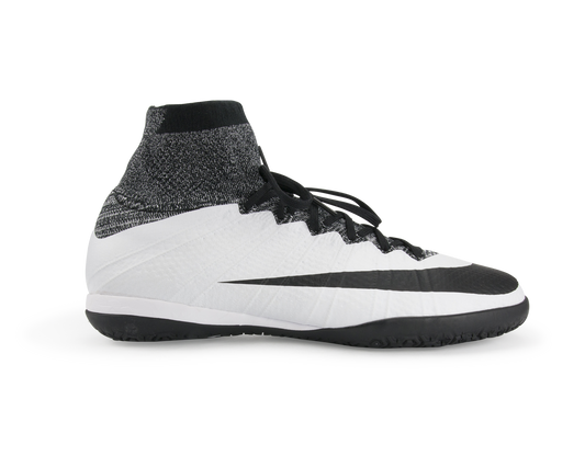 Nike Men's MercurialX Proximo Indoor Soccer Shoes White/Black