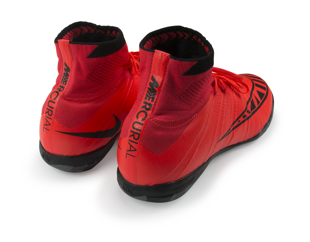 Nike Men's MercurialX Proximo Indoor Soccer Shoes Bright Crimson/Black/Bright Crimson