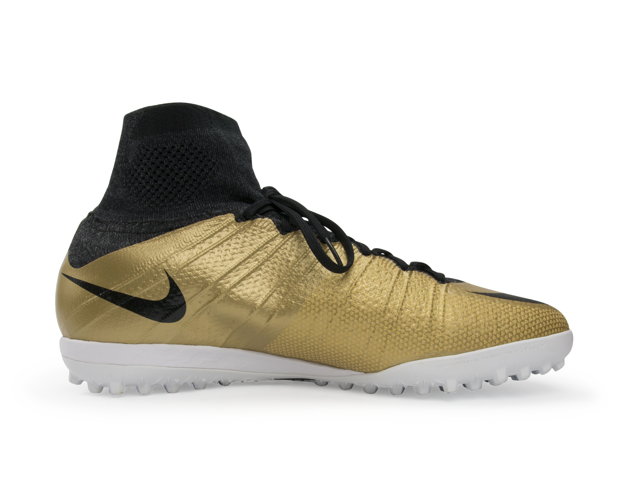 Nike Men's MercurialX Proximo Turf Soccer Shoes Metallic Gold/Black/Tour Yellow