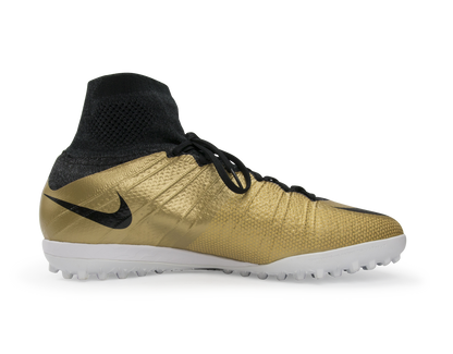 Nike Men's MercurialX Proximo Turf Soccer Shoes Metallic Gold/Black/Tour Yellow