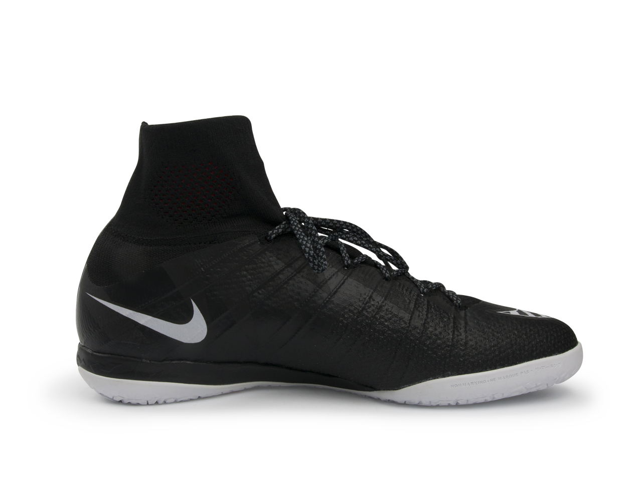 Nike Men's MercurialX Proximo Street Indoor Soccer Shoes Black/White/Hot Lava/Anthrct
