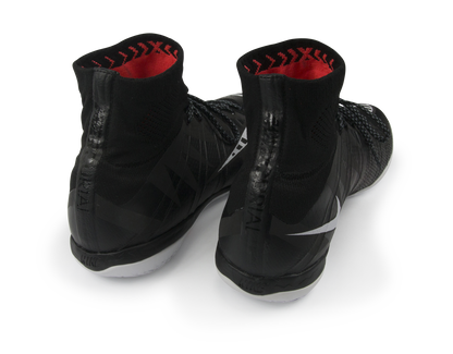 Nike Men's MercurialX Proximo Street Indoor Soccer Shoes Black/White/Hot Lava/Anthrct
