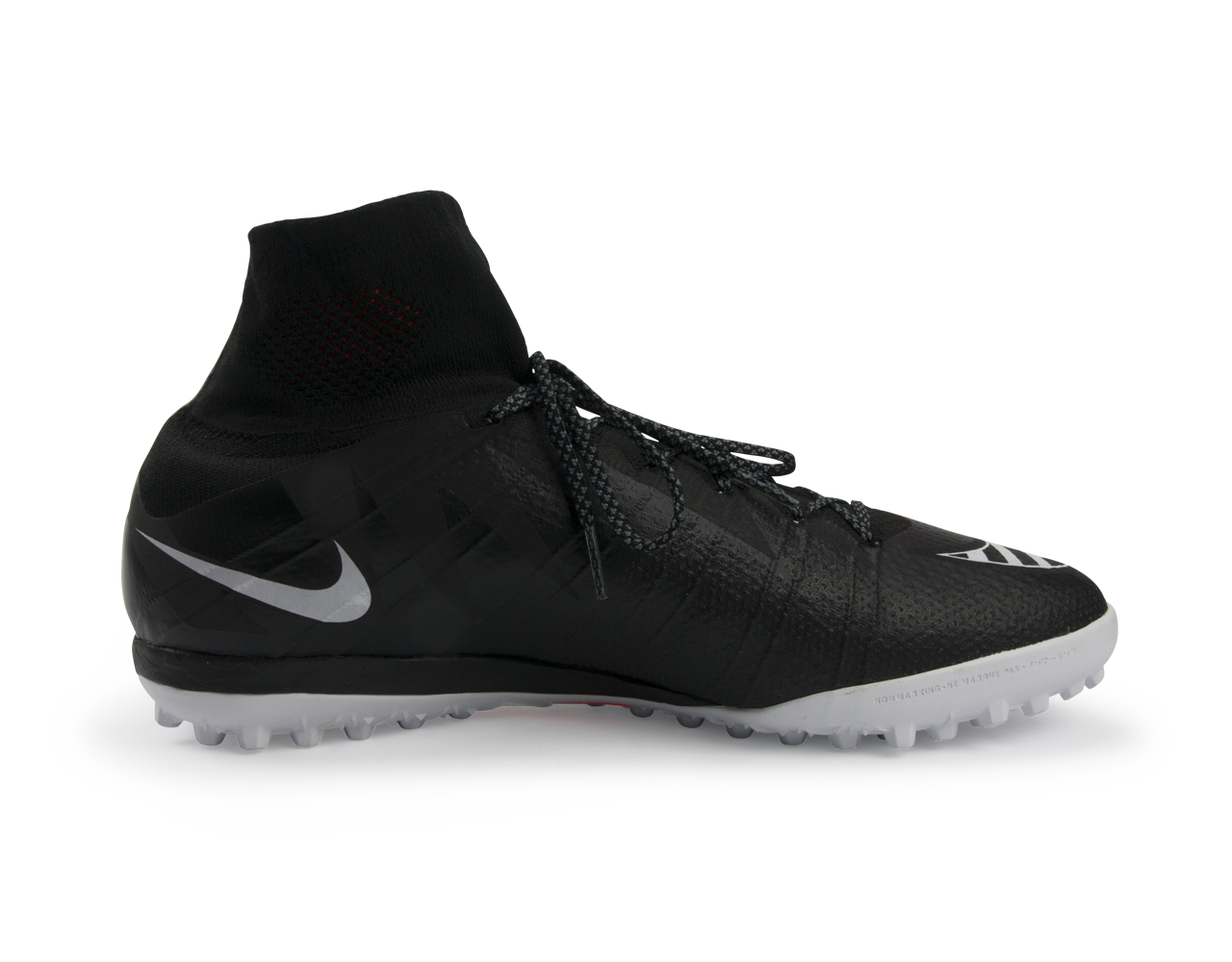 Nike Men's MercurialX Proximo Street Turf Soccer Shoes Black/White/Hot Lava