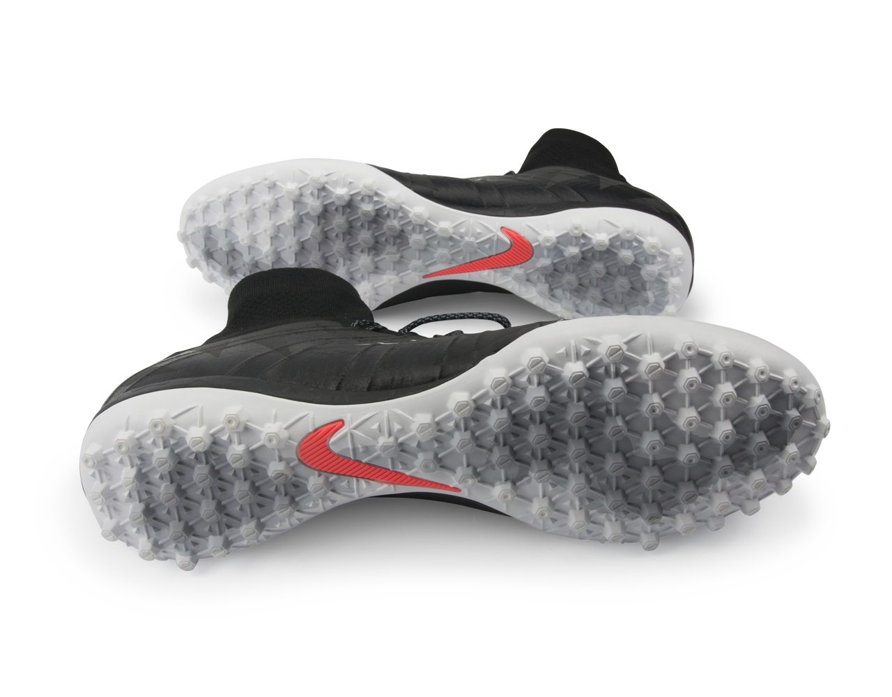 Nike Men's MercurialX Proximo Street Turf Soccer Shoes Black/White/Hot Lava
