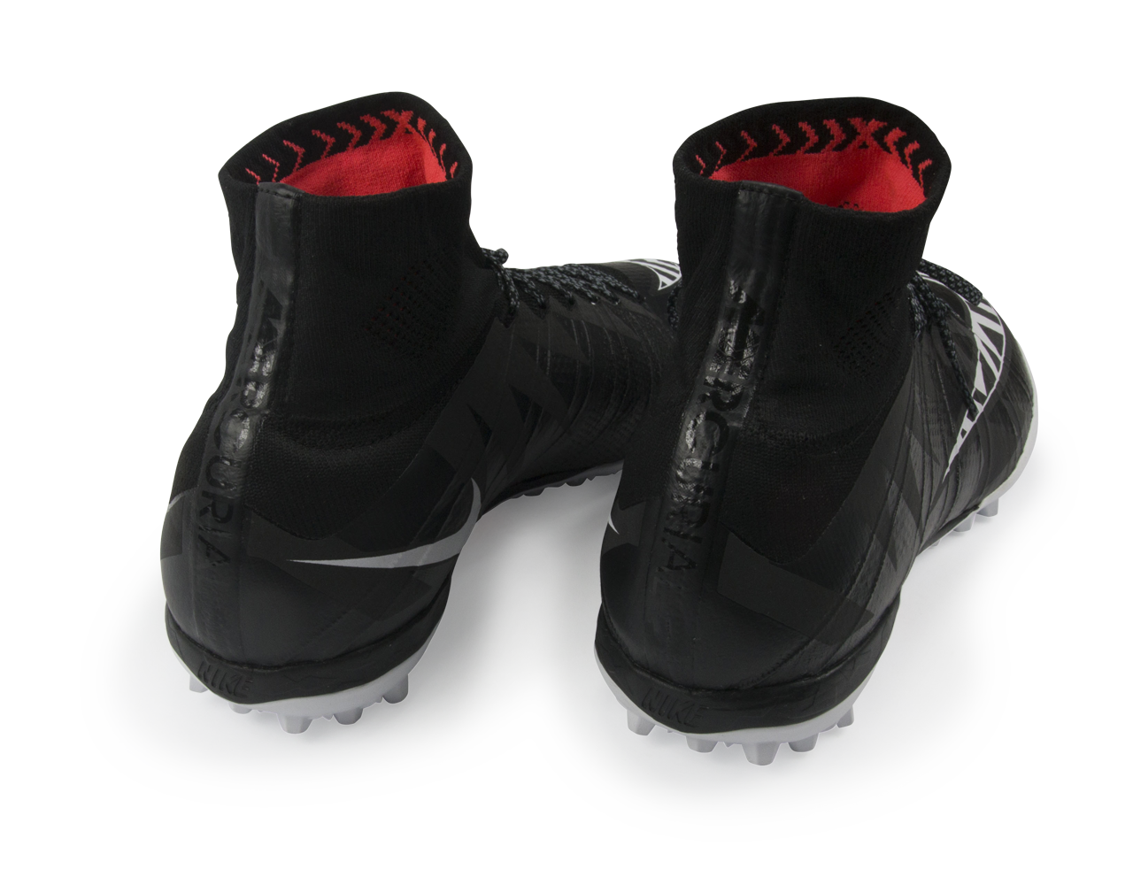 Nike Men's MercurialX Proximo Street Turf Soccer Shoes Black/White/Hot Lava