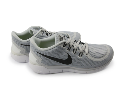 Nike Men's Free 5.0 Running Shoes Pure Platinum/Black/Wolf Grey