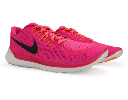 Nike Women's Free 5.0 Running Shoes Light Aqua/Black/Retro Green