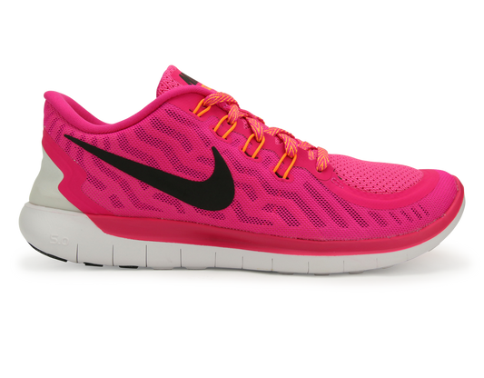 Nike Women's Free 5.0 Running Shoes Light Aqua/Black/Retro Green