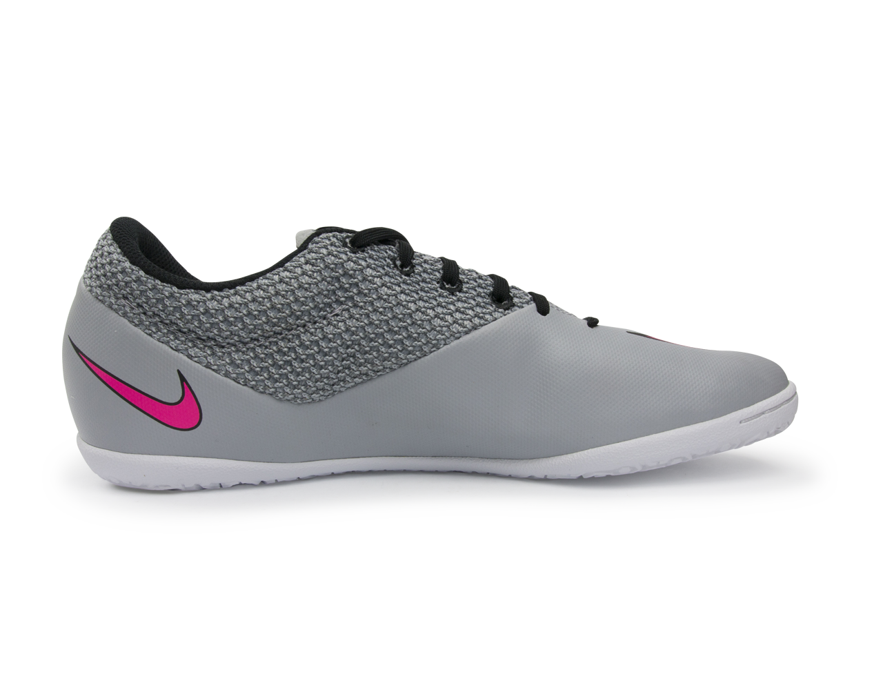 Nike Men's MercurialX Pro Indoor Soccer Shoes Wolf Grey/Vivid Pink/White