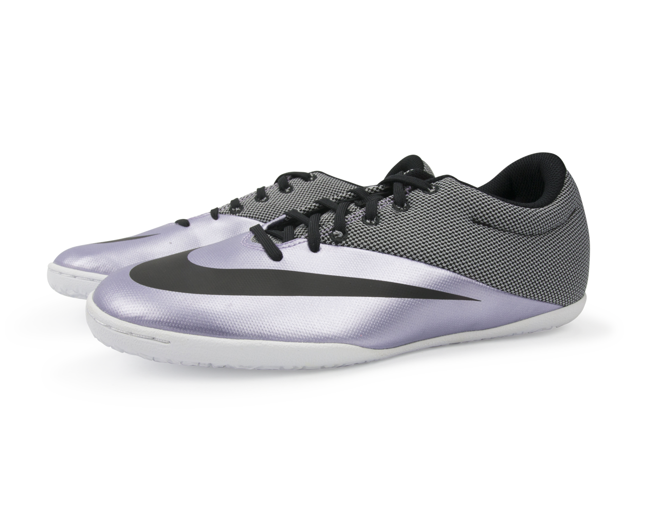 Nike Men's MercurialX Pro Indoor Soccer Shoes Urban Lilac/Black/Bright Mango Lilas Urban