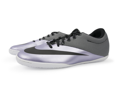 Nike Men's MercurialX Pro Indoor Soccer Shoes Urban Lilac/Black/Bright Mango Lilas Urban