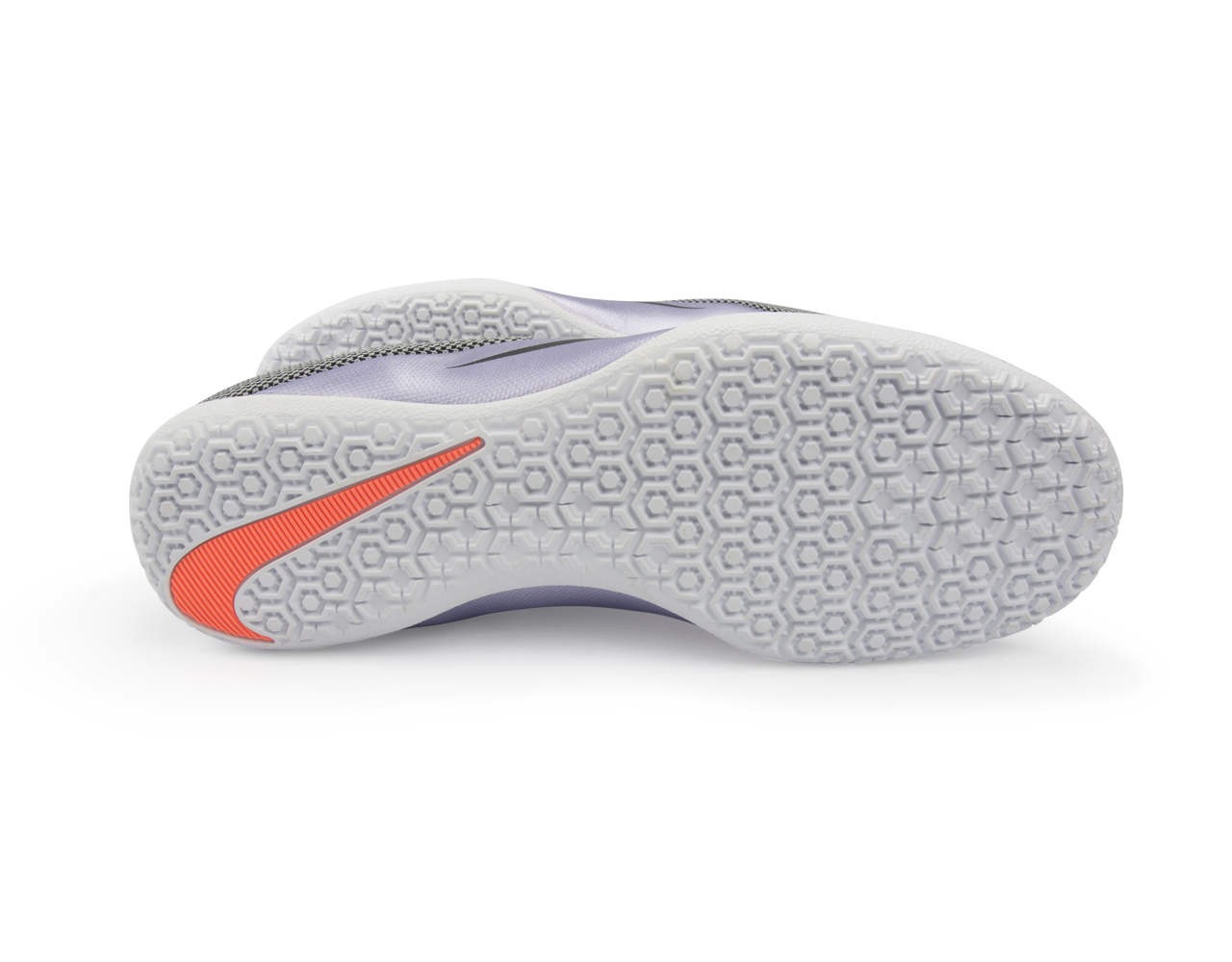 Nike Men's MercurialX Pro Indoor Soccer Shoes Urban Lilac/Black/Bright Mango Lilas Urban