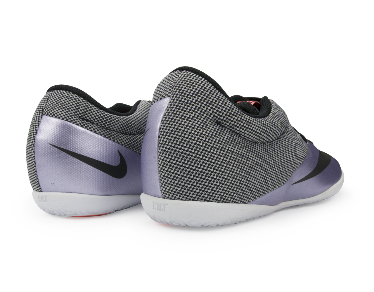 Nike Men's MercurialX Pro Indoor Soccer Shoes Urban Lilac/Black/Bright Mango Lilas Urban