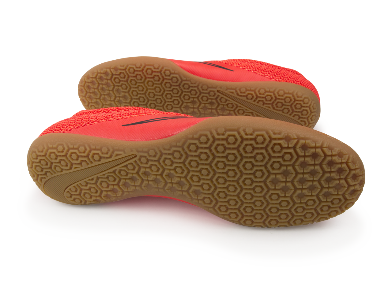 Nike Men's Mercurial Pro Indoor Soccer Shoes  Bright Crimson/Black/Hot Lava