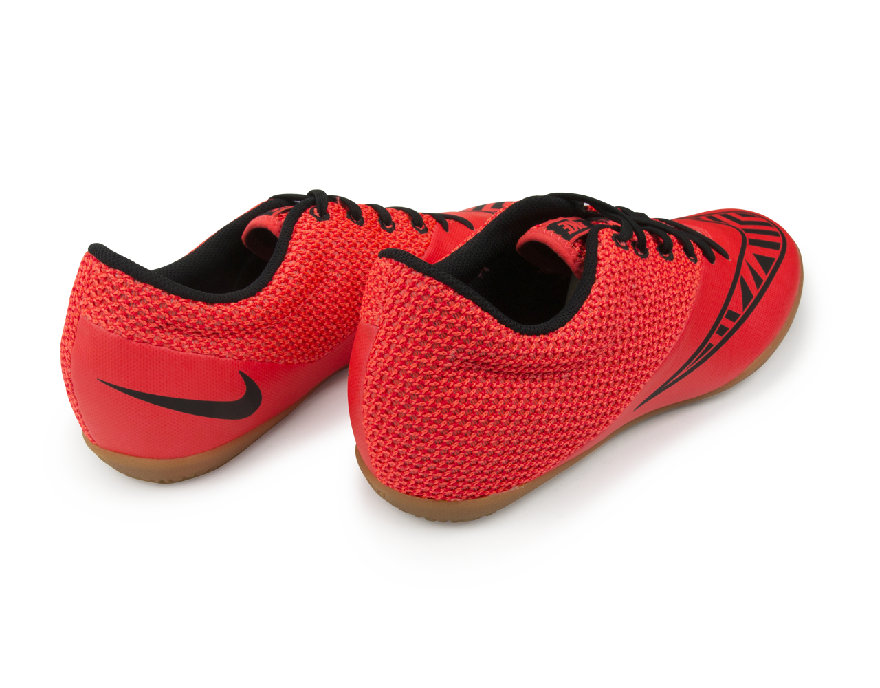 Nike Men's Mercurial Pro Indoor Soccer Shoes  Bright Crimson/Black/Hot Lava
