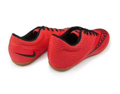 Nike Men's Mercurial Pro Indoor Soccer Shoes  Bright Crimson/Black/Hot Lava