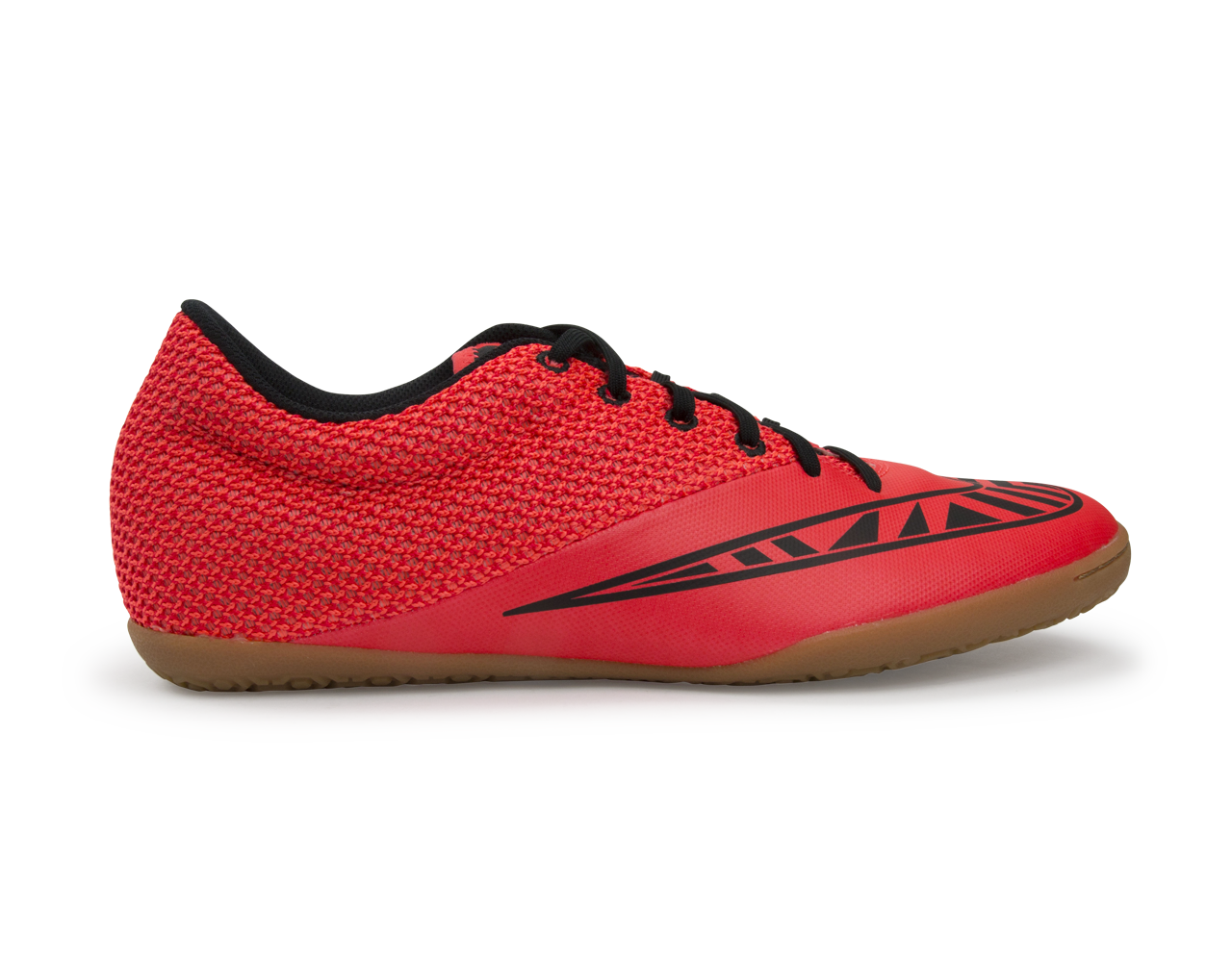 Nike Men's Mercurial Pro Indoor Soccer Shoes  Bright Crimson/Black/Hot Lava