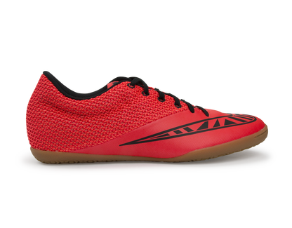 Nike Men's Mercurial Pro Indoor Soccer Shoes  Bright Crimson/Black/Hot Lava