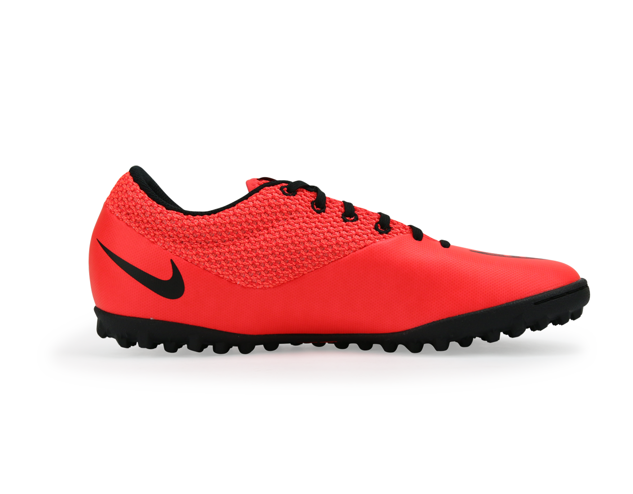 Nike Men's Mercurial Pro Turf Soccer Shoes  Bright Crimson/Black/Hot Lava
