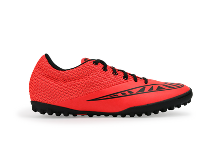Nike Men's Mercurial Pro Turf Soccer Shoes  Bright Crimson/Black/Hot Lava