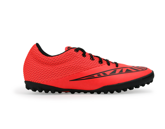 Nike Men's Mercurial Pro Turf Soccer Shoes  Bright Crimson/Black/Hot Lava
