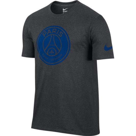 Nike Men's Paris Saint-Germain Core Tee Charcoal Heather