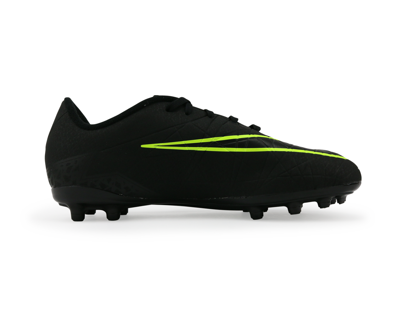 Nike Kids Hypervenom Phelon II FG Black/Black/Volt