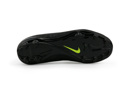 Nike Kids Hypervenom Phelon II FG Black/Black/Volt