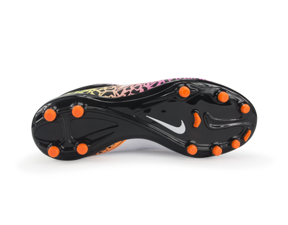 Nike Kids Hypervenom Phelon II FG White/Black/Total Orange