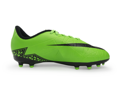 Nike Kids Hypervenom Phelon FG Green Strike/Black