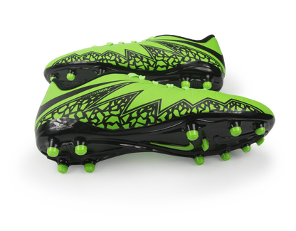 Nike Kids Hypervenom Phelon FG Green Strike/Black