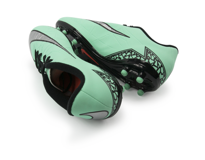 Nike Kids Hypervenom Phelon II FG Green Glow/Metallic Silver/Hyper Orange
