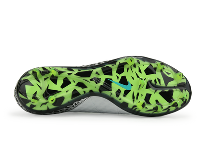 Nike Men's Hypervenom Phantom II FG Pure Platinum/Black/Ghost Green