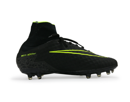 Nike Men's Hypervenom Phantom II FG Black/Black/Volt