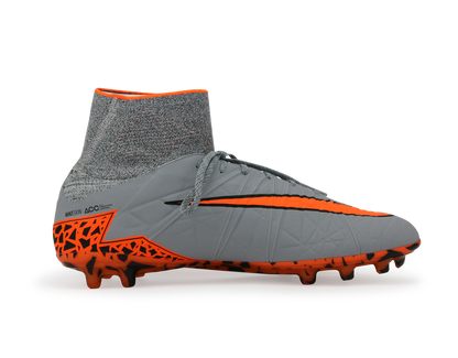 Nike Men's Hypervenom Phantom II FG Wolf Grey/Total Orange/Black